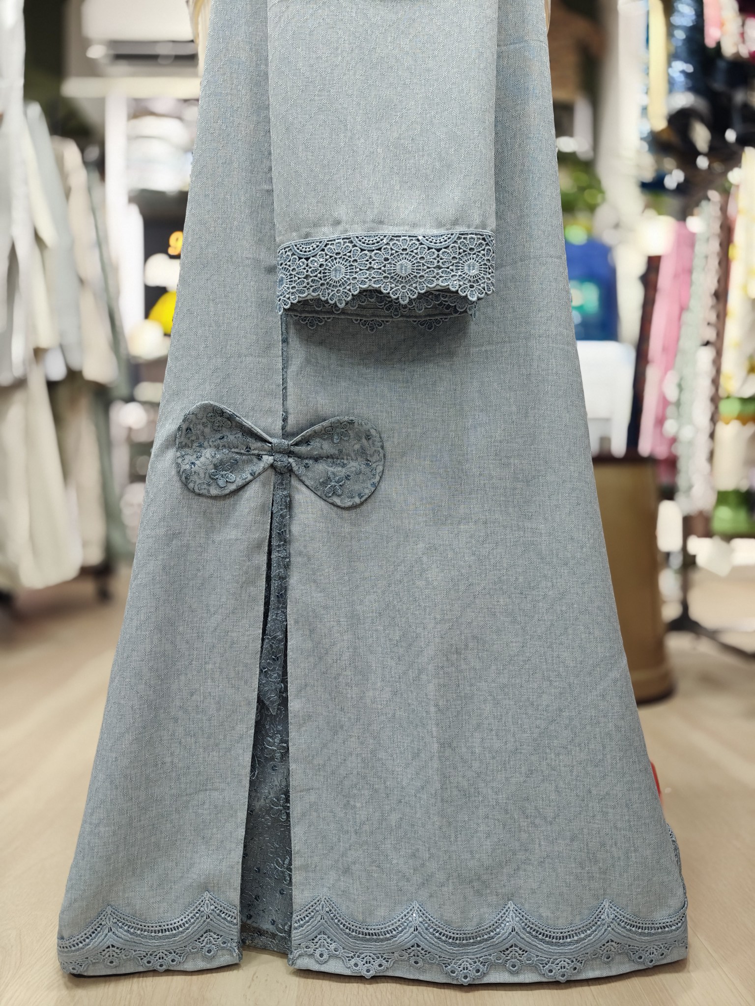  Gray Bow Partywear Rida 